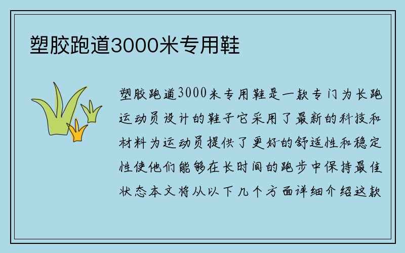 塑胶跑道3000米专用鞋